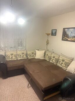 Rohová sedací souprava vhodná i na spaní