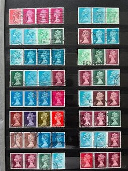 Známky Anglie, královna Elizabeth II