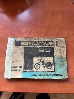 Jawa 90 návod k obsluze original
