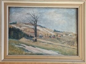 Ručně malovaný obraz