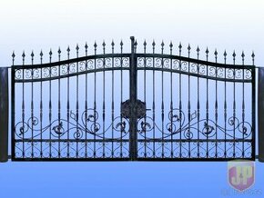 kované ploty a brany