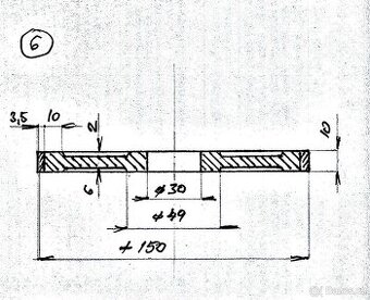 DIA brus č,6 –  Ø 150 mm