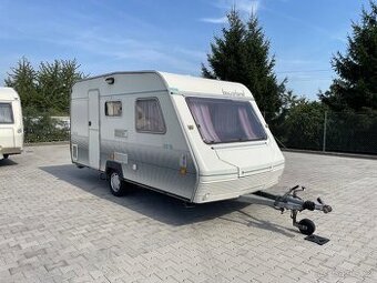 PRODÁNO Beyerland Vitesse 430, 4 osoby, pevná postel, stan
