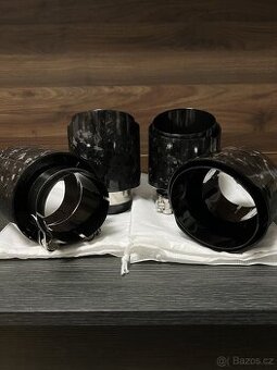 Koncovky výfuku forged carbon 79/118mm