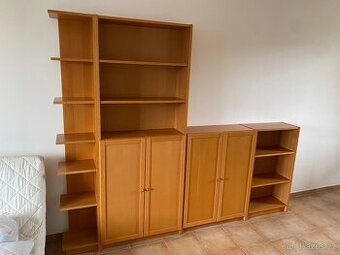 Nábytková stěna / knihovna Ikea
