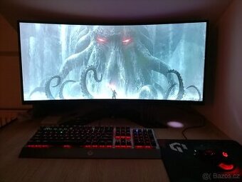 Herní i5-12Gen/RAM-64G/RTX4060Ti-16G/34"Monitor/DISK-3X - 1