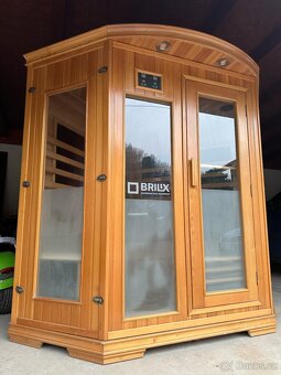 Infrasauna Brilix rohová - 1