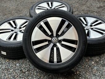 Alu orig letni sada Volkswagen 5x112 7J ET40 215/55 R17
