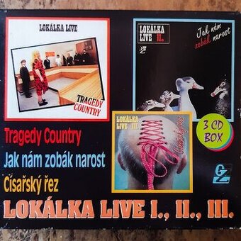 Lokálka Live (Box 3xCD) pro sběratele