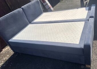 Boxspríng postel 200/200+ toppery