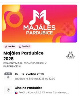 Majáles Pardubice 16.5.-17.5.2025 - 1