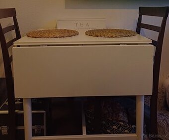 Ikea stůl rozkladaci se židlemi