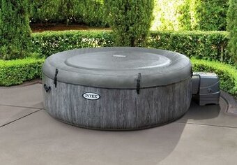 Vířivka Intex Pure Spa Bubble Wood (28440), super stav