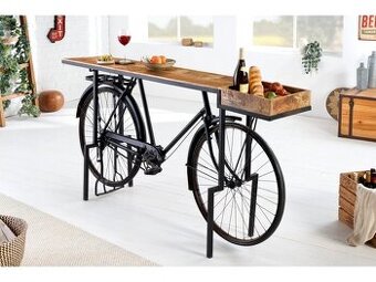 Stylový konzolový stolek Bicycle 195 cm – masiv mango