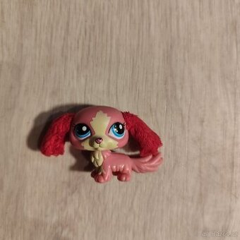 Littlest Petshop lps pejsek chlupaté uši