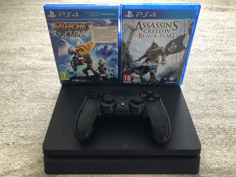 Sony PS4 Slim 500GB + 2 hry