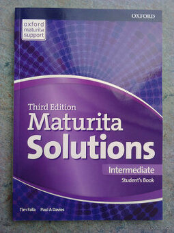 Maturita Solutions Intermediate 3rd edition - učebnice