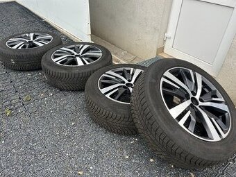Sada orig alu kol DETROIT 18" + zimní Continental 225/55 R1