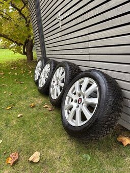 Zimní Alu kola S-line R16 5x112 s pneu Continental 205/55