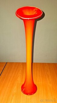 Skleněná retro váza