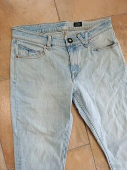 Pánské slim džíny Volcom Vorta, super stav - 1