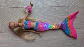 Barbie svítící mořská panna do vody