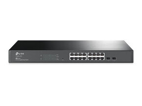 16 RJ-45 1GBit SFP opticky RACKOVY SWITCH Management TP-Link