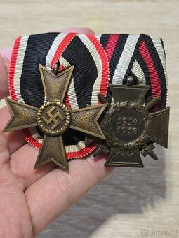 Medailová lišta - záslužný kříž bez mečů