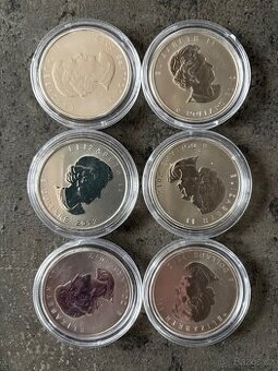 Stříbrné mince Maple Leaf 1 oz (2012)