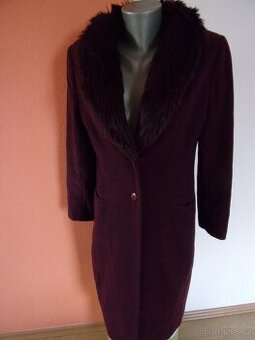 Vínový kabátek zn. COTE FEMME