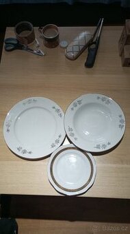 Prodám keramickou sadu talířů zn. Bohemia