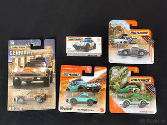 MATCHTBOX PORSCHE 911 RALLY - set