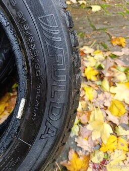 2ks 215/65 R16C Pneu zimni M+S vzorek 6mm Peugeot Expert 019