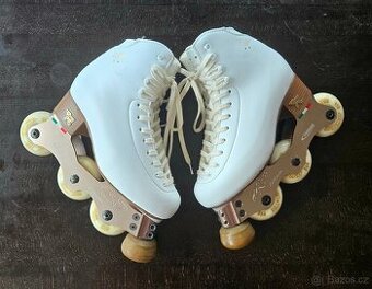 Kolečkové krasobrusle  inline