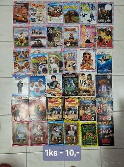 DVD - zahraniční komedie,akční, zamilované