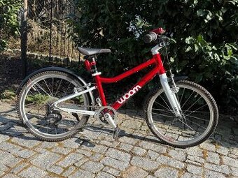 Ultra lehké kolo Woom 4 anniversary red 20"