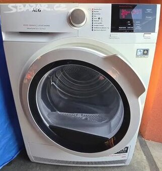 sušička prádla Aeg absolute care, kapacita 8kg, A+++