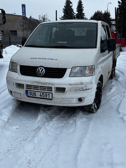 Prodám VW Transporter T5 2,5 TDI 4x4 , valník DOKA, DPH
