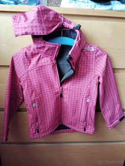 Softshellové bundy velikost 116, 122 a 128