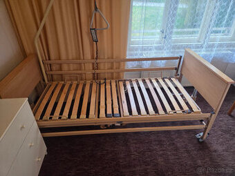 zdravotní polohovatelná elektrická postel