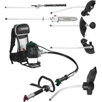 zádový křovinořez 6v1 Parkside