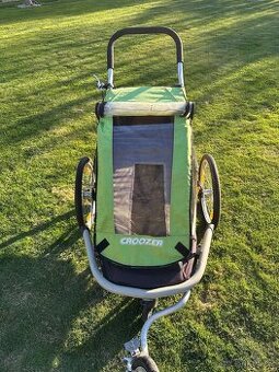 Vozík za kolo i s výbavou na běžky  - Croozer