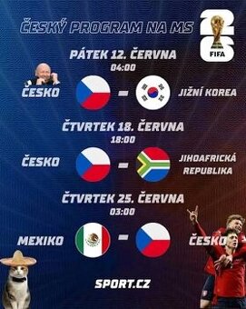 Česko - Mexiko FIFA MS 26
