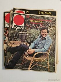 časopis Signál - ročník cca 1977 - mix