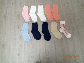 10x bavlněné ponožky, vel. 27-30