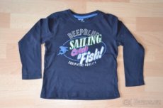 Dětské chlapecké triko dlouhý rukáv - Catch a Fish - 1