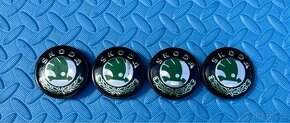 Středové krytky na ALU kola Škoda 56 - 60mm