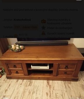 Skříňka pod TV