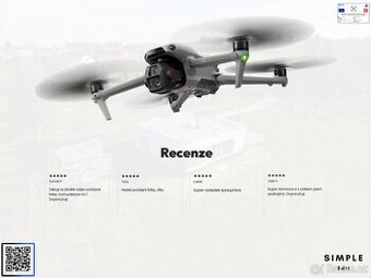 Focení a natáčení nemovitostí dronem