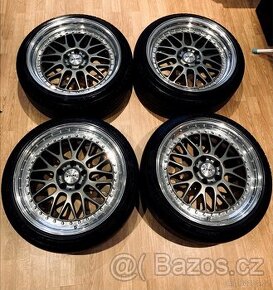 Dvoudílné Rial Daytona Race 8,5 + 9,5 et 30 5x112mm